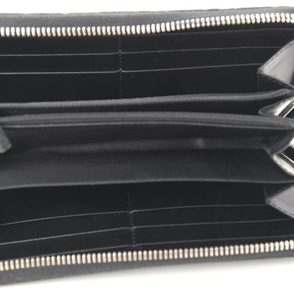 Gucci Guccissimma Signature Dorian Zip Around Wallet Black 5 of 10