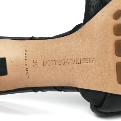 Bottega Veneta Nappa Maxi Intrecciato Lido Mule Sandals 39 Black 6 of 7