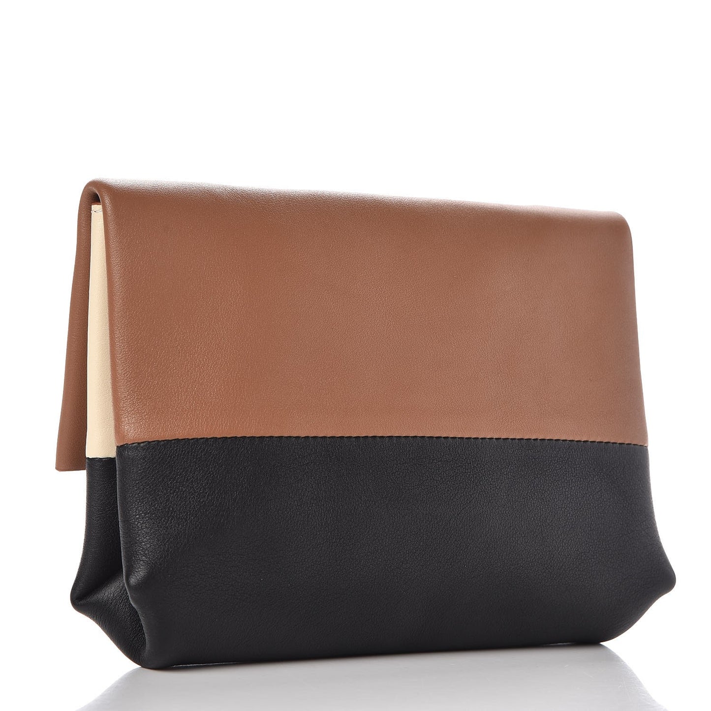 Calfskin All Soft Pouch Tan