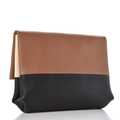 Celine Calfskin All Soft Pouch Tan 3 of 7