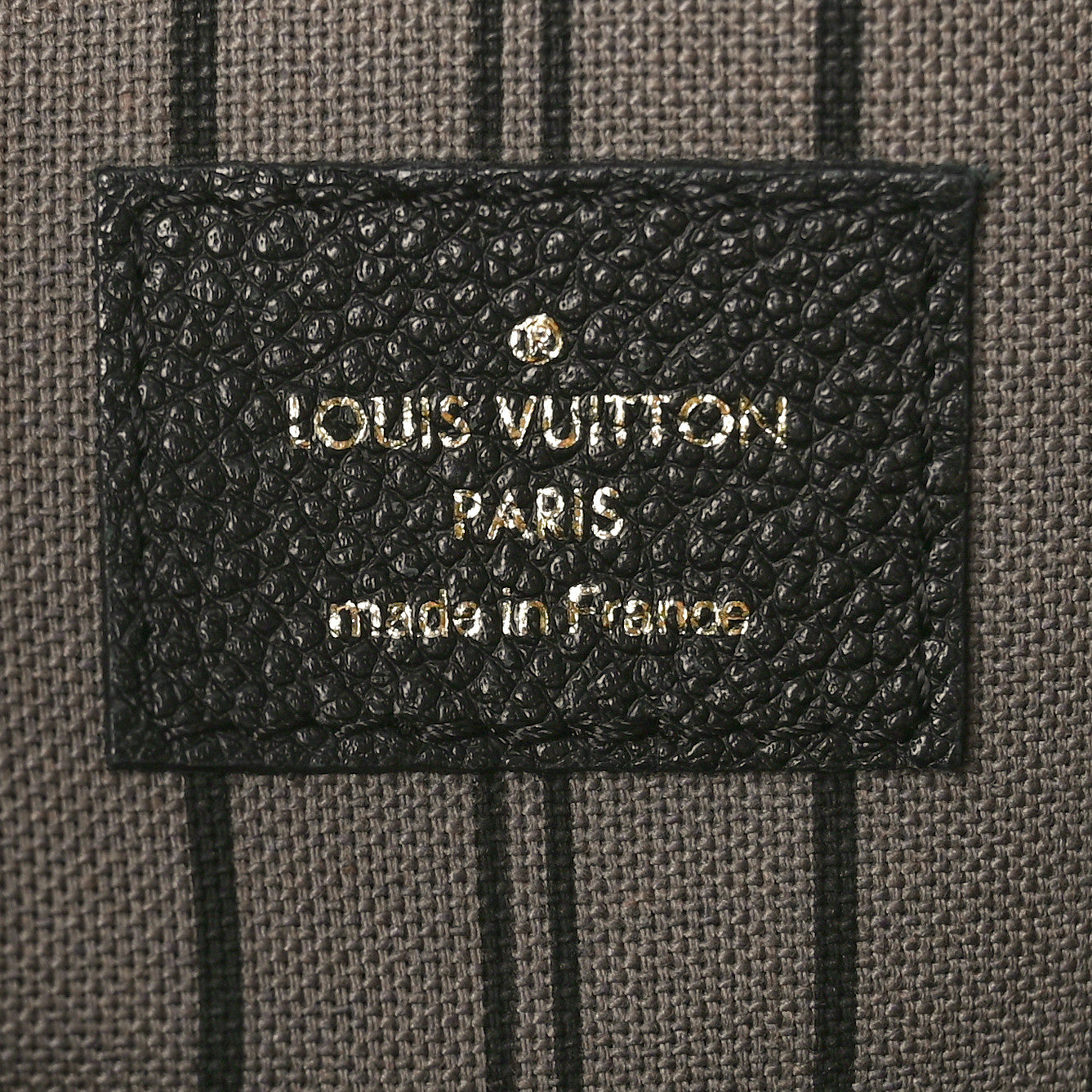 Louis Vuitton Empreinte Montaigne MM Black 6 of 9