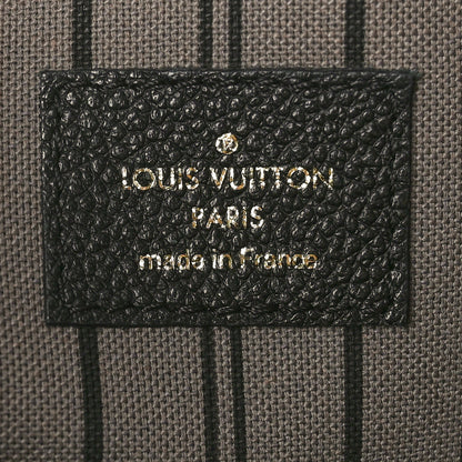 Louis Vuitton Empreinte Montaigne MM Black 6 of 9