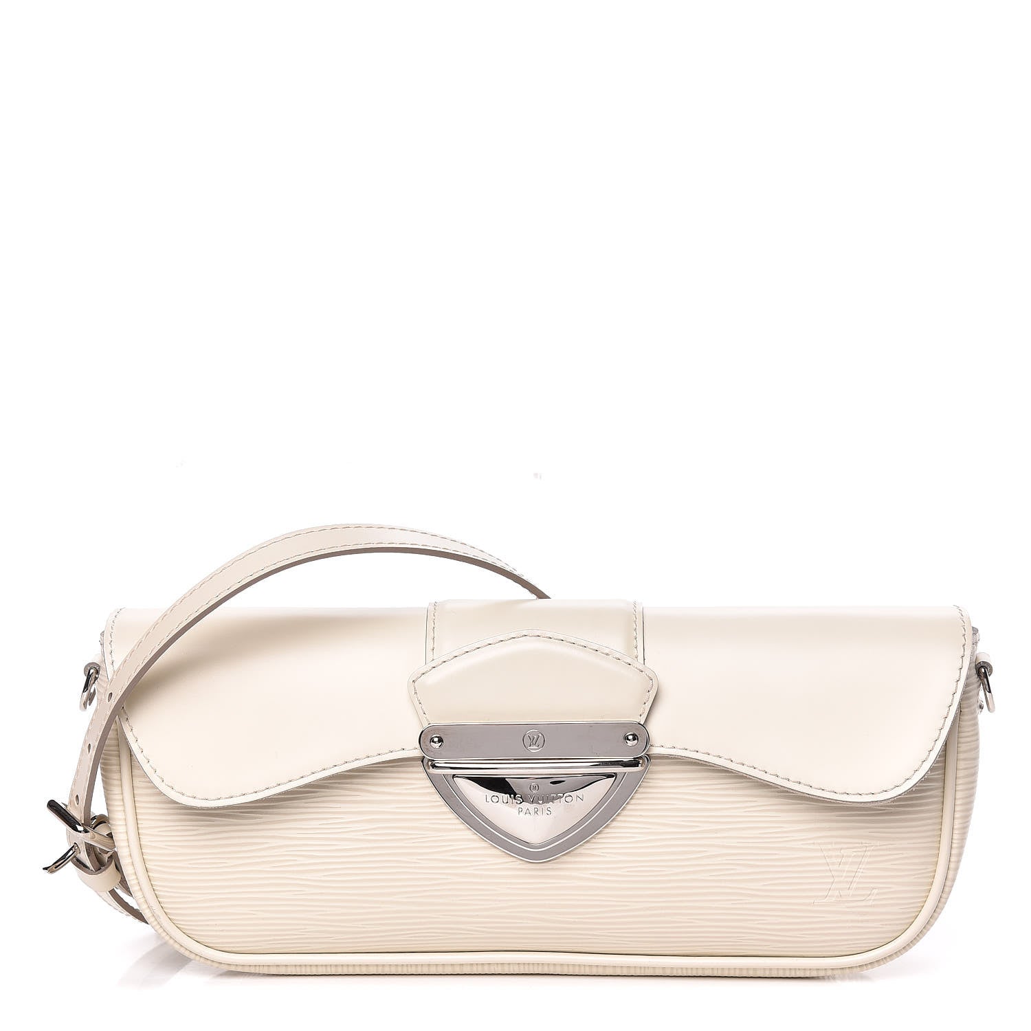 Louis Vuitton Epi Montaigne Clutch Ivory 1 of 11