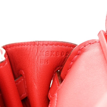 Hermes Swift Birkin 25 Rouge Casaque 7 of 14