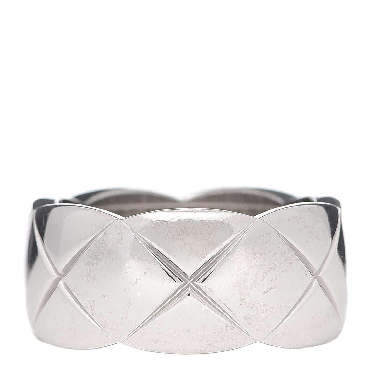 18K White Gold Large Coco Crush Ring 63 10.25