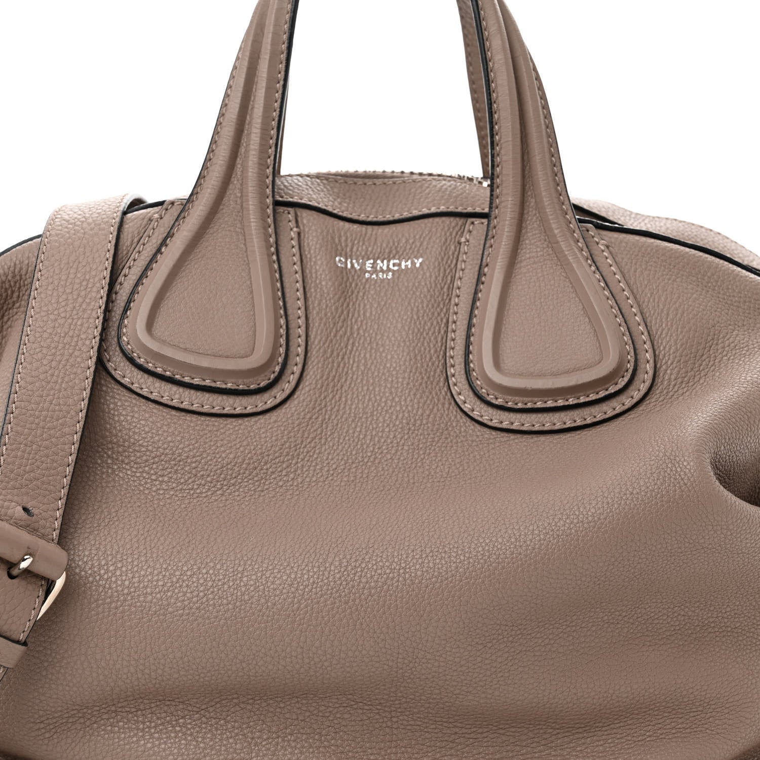Givenchy Waxy Grained Calfskin Medium Nightingale Mastic 8 of 13