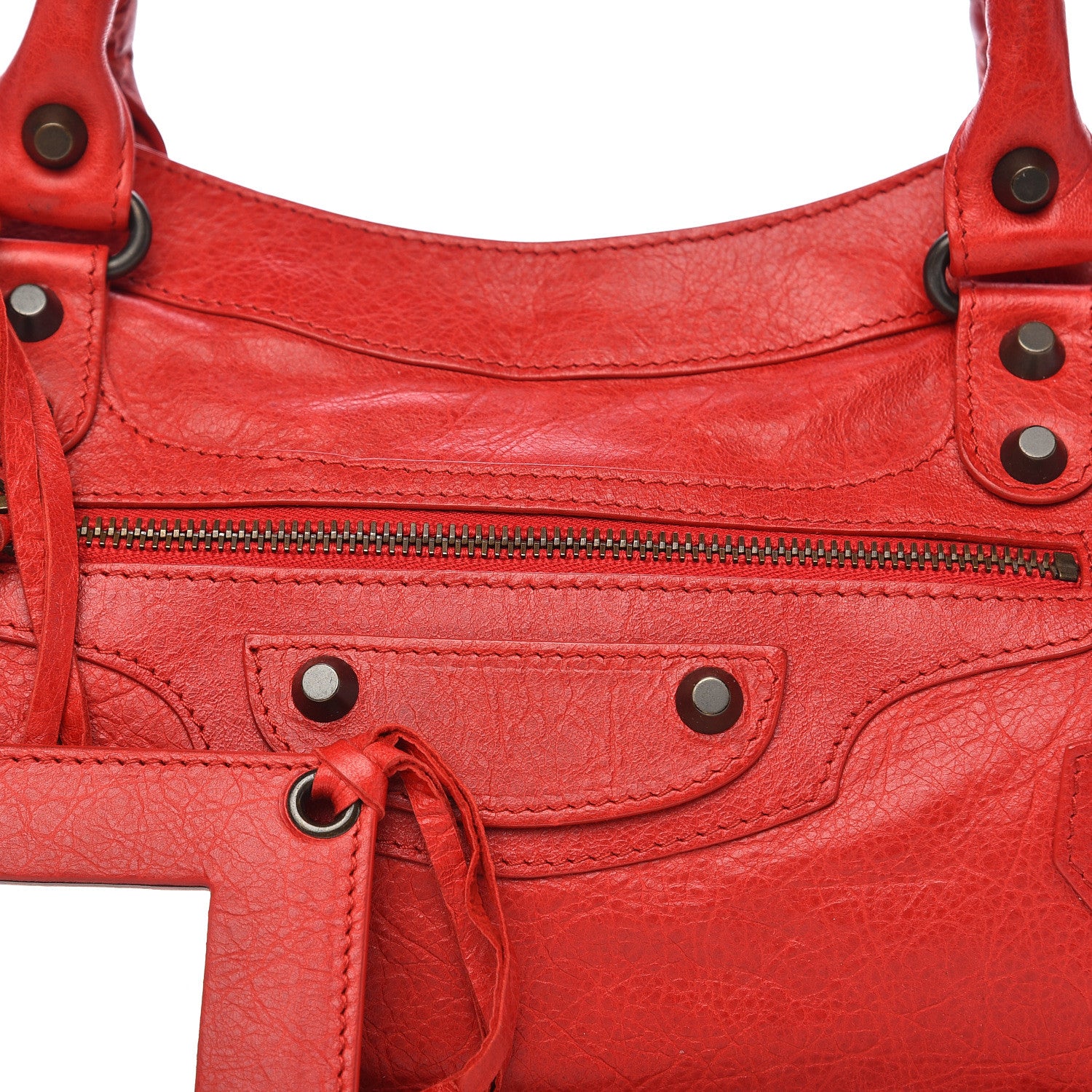 Balenciaga Agneau Classic Hardware First Rouge Coquelicot 11 of 11