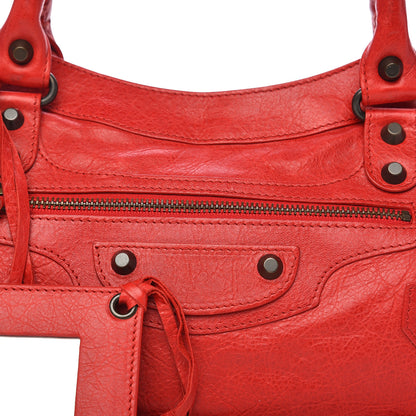 Balenciaga Agneau Classic Hardware First Rouge Coquelicot 11 of 11