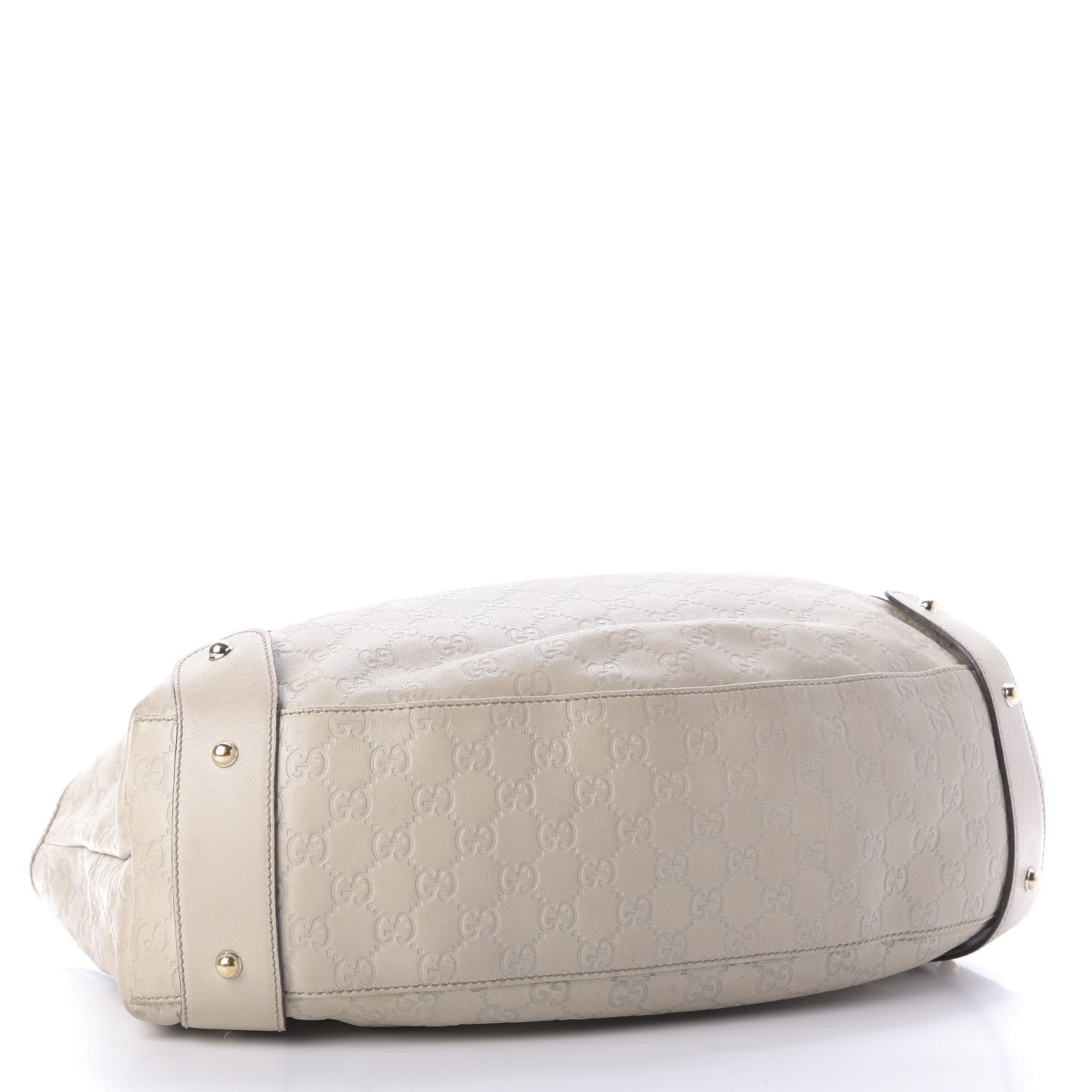 Gucci Guccissima Medium Pelham Shoulder Bag Off White 4 of 9