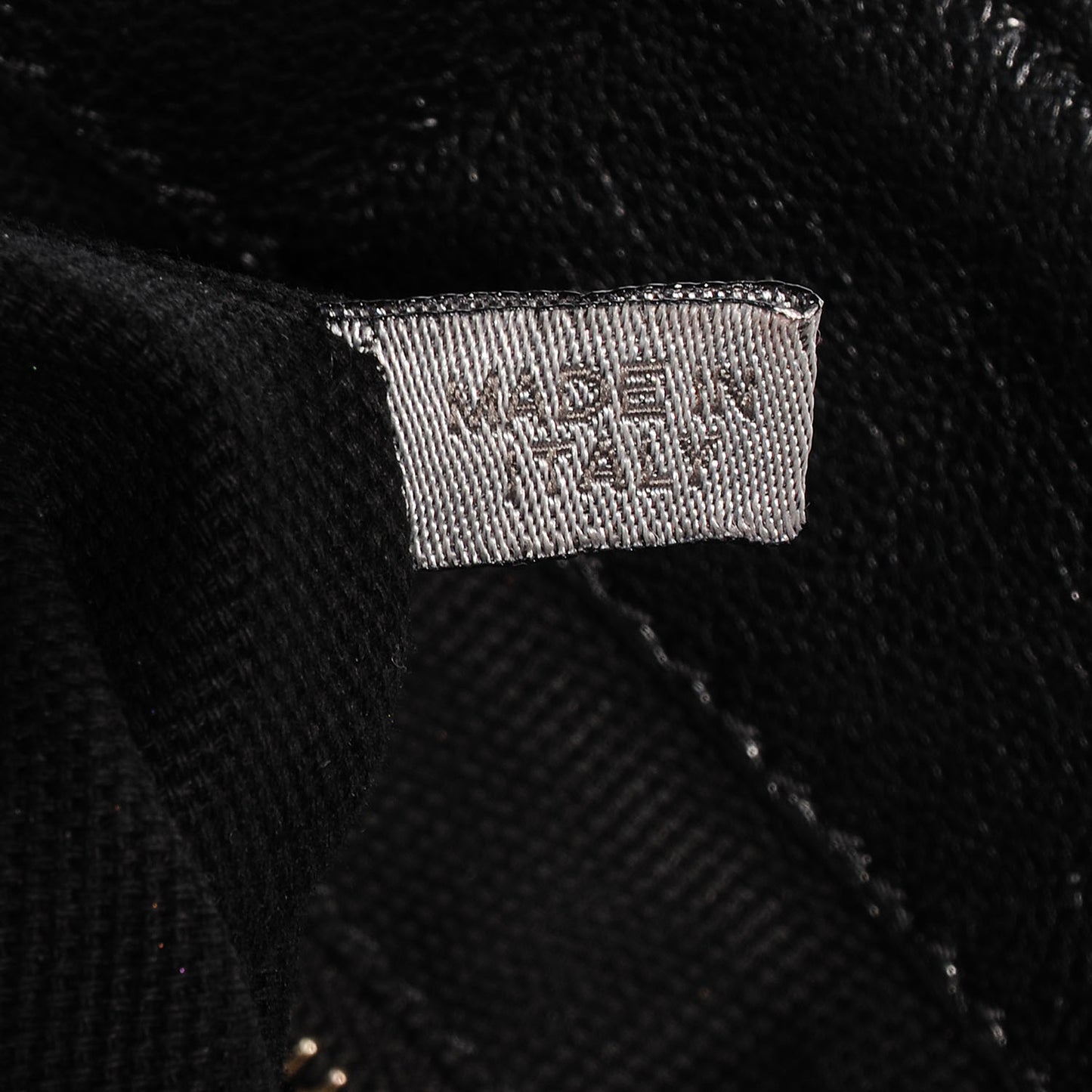 Lacquered Lambskin The XL Single Flap Black