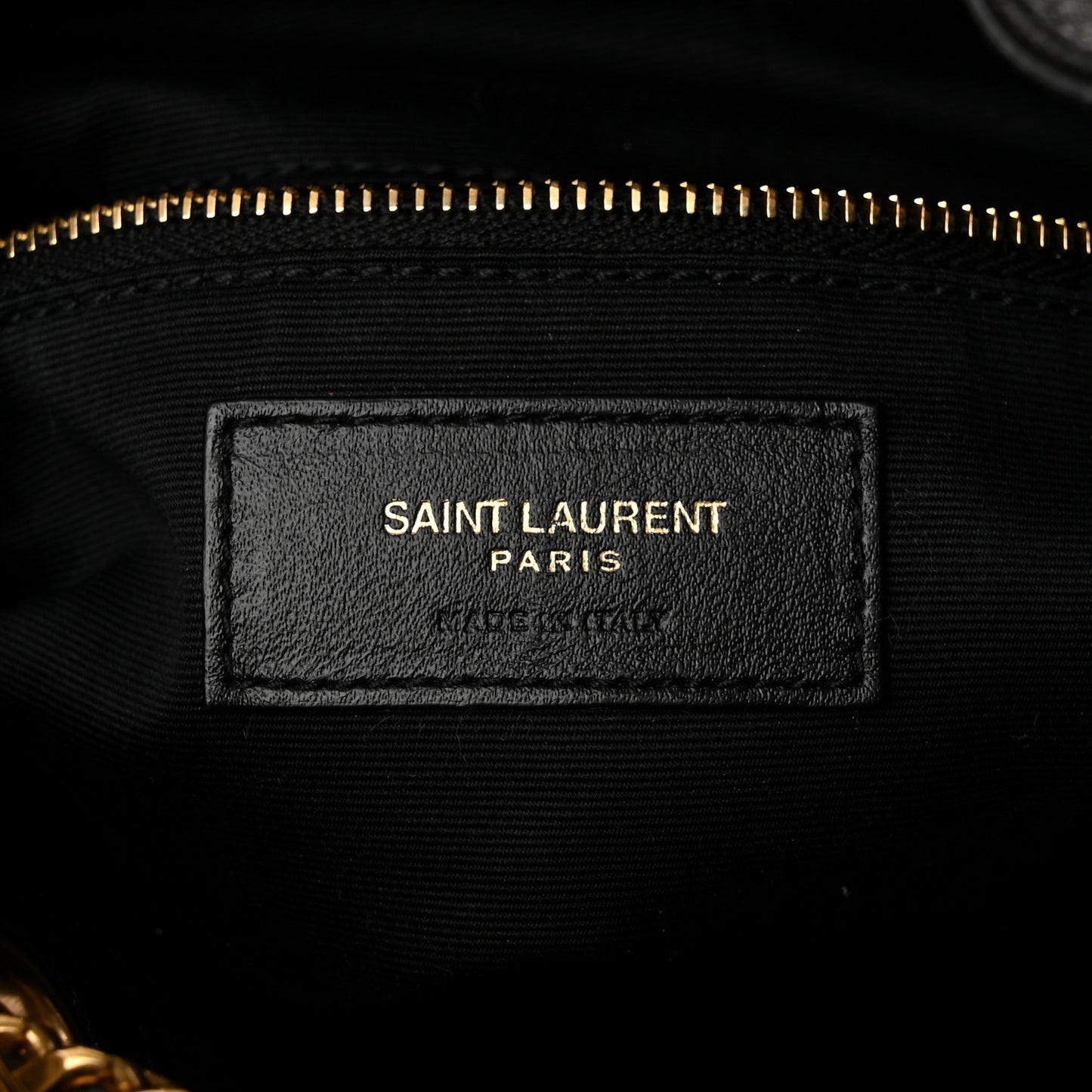 Lambskin Matelasse Monogram Joe Backpack Black