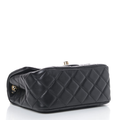 Chanel Lambskin Quilted Mini Pearl Crush Flap Black 3 of 4