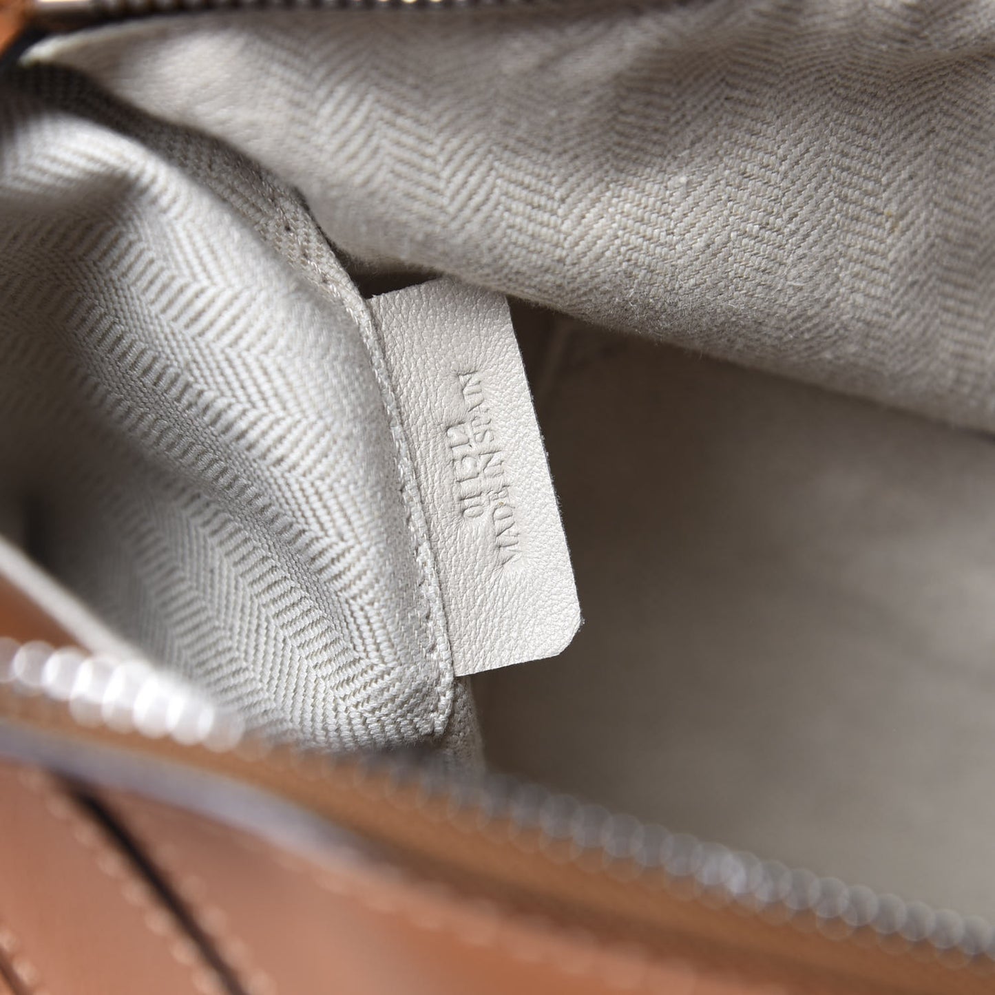 Calfskin Medium Puzzle Bag Tan