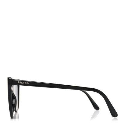 Prada Acetate Cat Eye Sunglasses SPR 01V Black 3 of 7