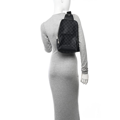 Louis Vuitton Damier Graphite Avenue Sling Backpack 2 of 10