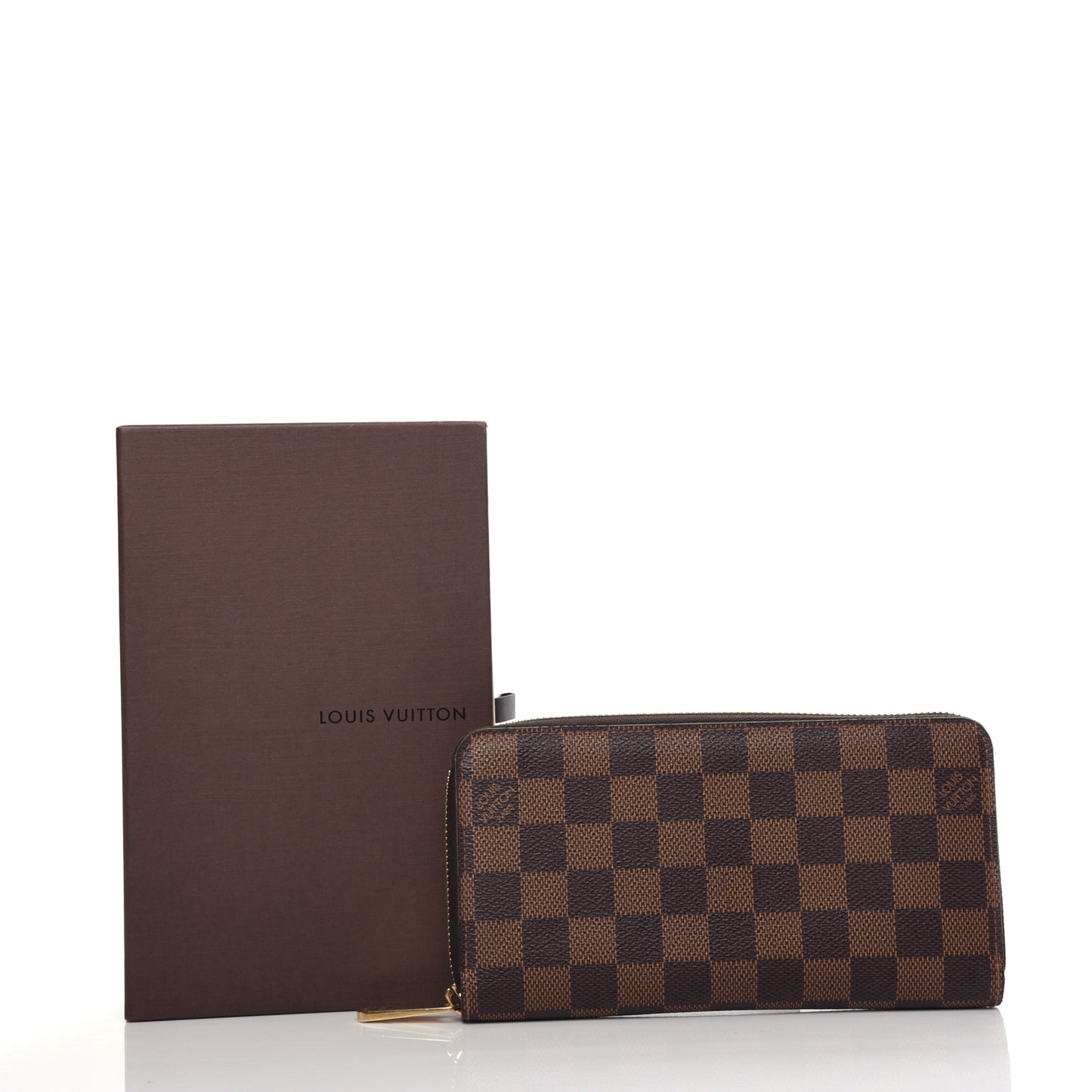 Damier Ebene Zippy Wallet
