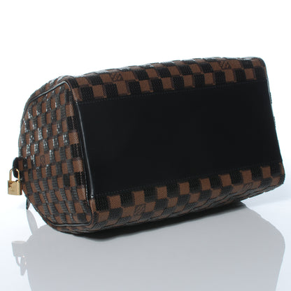 Louis Vuitton Damier Paillettes Speedy 30 Black 5 of 8
