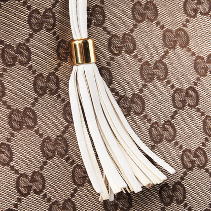 Gucci Monogram Medium Interlocking Icon Shoulder Bag White 11 of 11