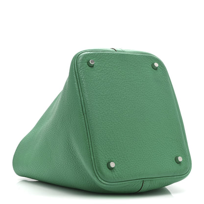 Hermes Taurillon Clemence Picotin Lock 22 MM Menthe 4 of 11