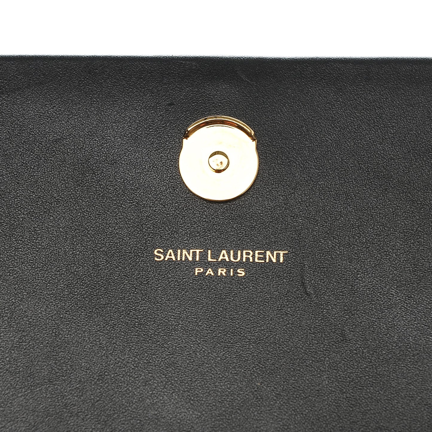 Smooth Calfskin Medium Classic Monogram Kate Tassel Satchel Black