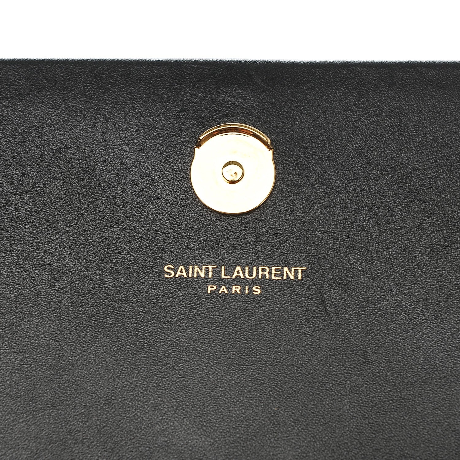 Saint Laurent Smooth Calfskin Medium Classic Monogram Kate Tassel Satchel Black 6 of 8