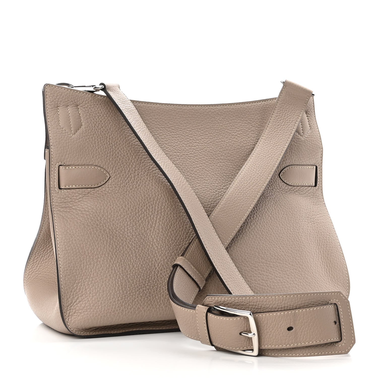 Hermes Taurillon Clemence Jypsiere 34 Gris Tourterelle 3 of 10