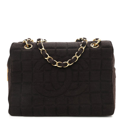 Chanel Jersey Quilted Petite Timeless Tote PTT Black 1 of 11