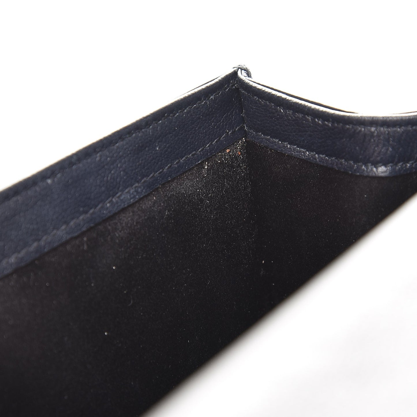 Calfskin Monogram Large Belle De Jour Clutch Navy