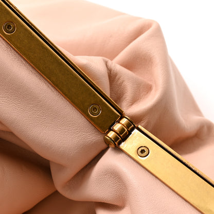 Mansur Gavriel Lambskin Wave Frame Clutch Rosa 7 of 8