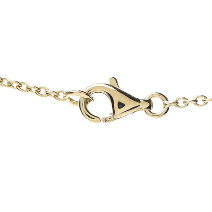 Van Cleef & Arpels 18K Yellow Gold Diamond Cross Pendant Necklace 4 of 5