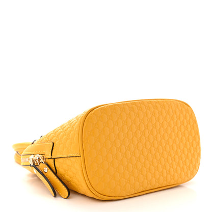 Gucci Soft Microguccissima Mini Dome Bag New Buttercup 4 of 11