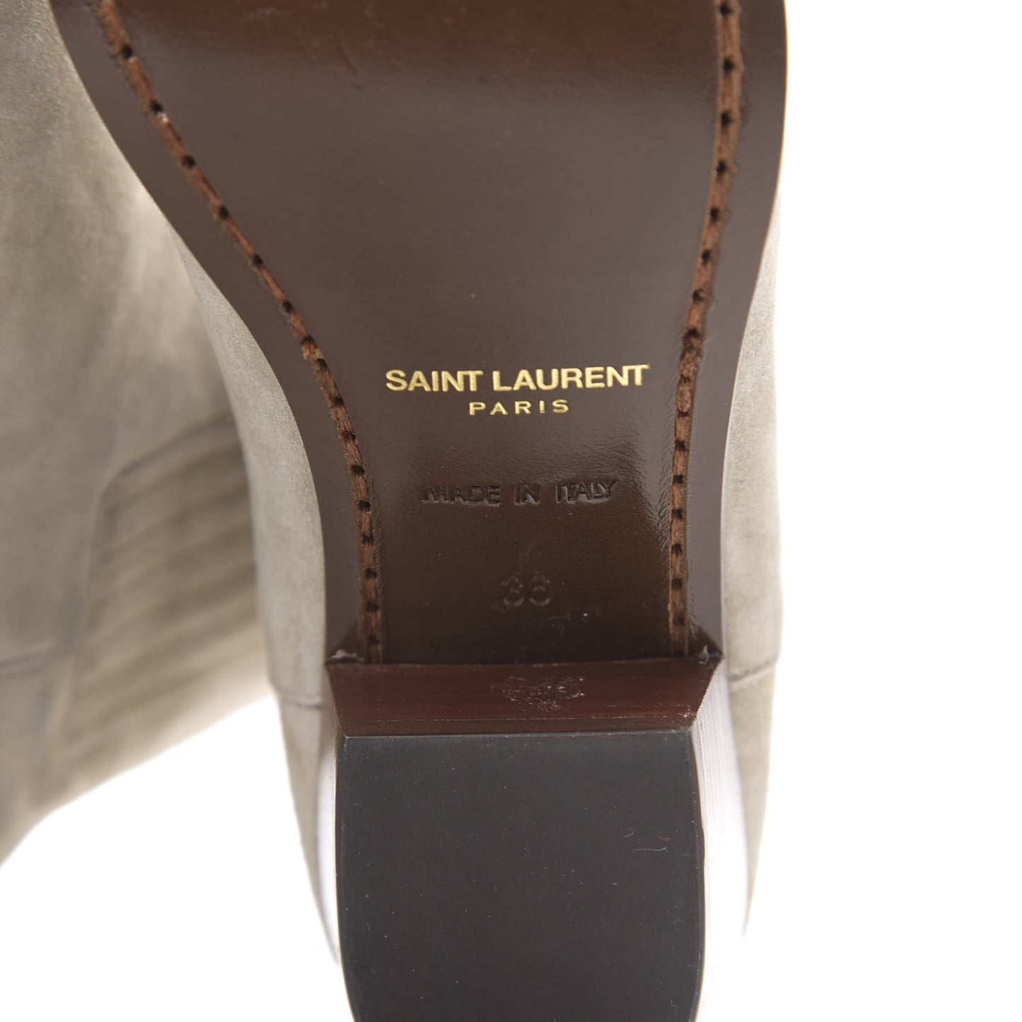 Suede West Chelsea Boots 36 Grey