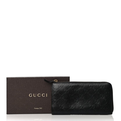 Gucci Guccissima Donna Long Wallet Black 10 of 10