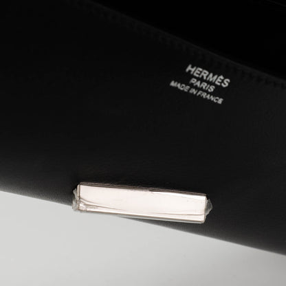 Hermes Evergrain Egee Clutch Black 9 of 9