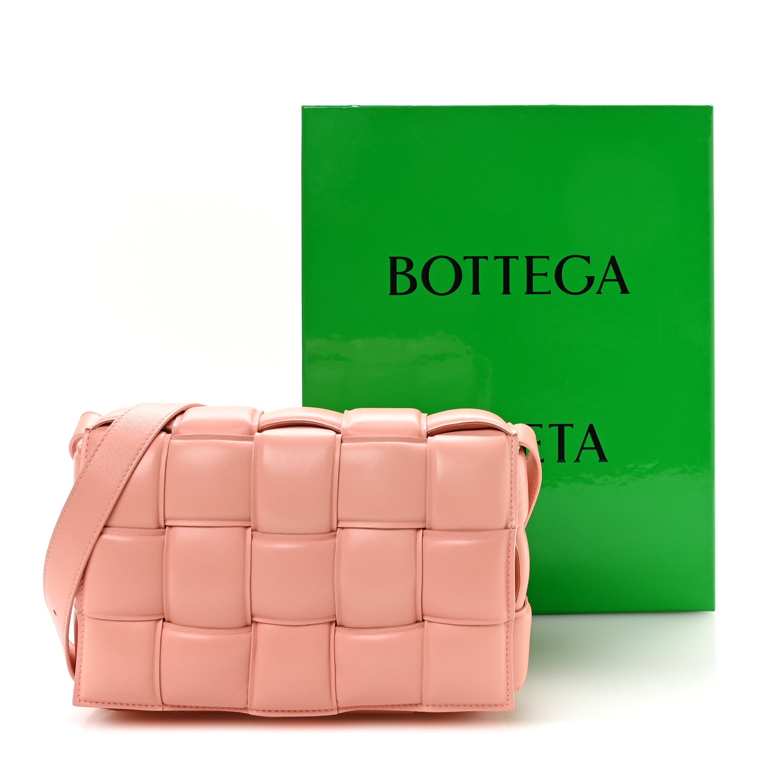 Bottega Veneta Nappa Maxi Intreccio Padded Cassette Crossbody Bag
