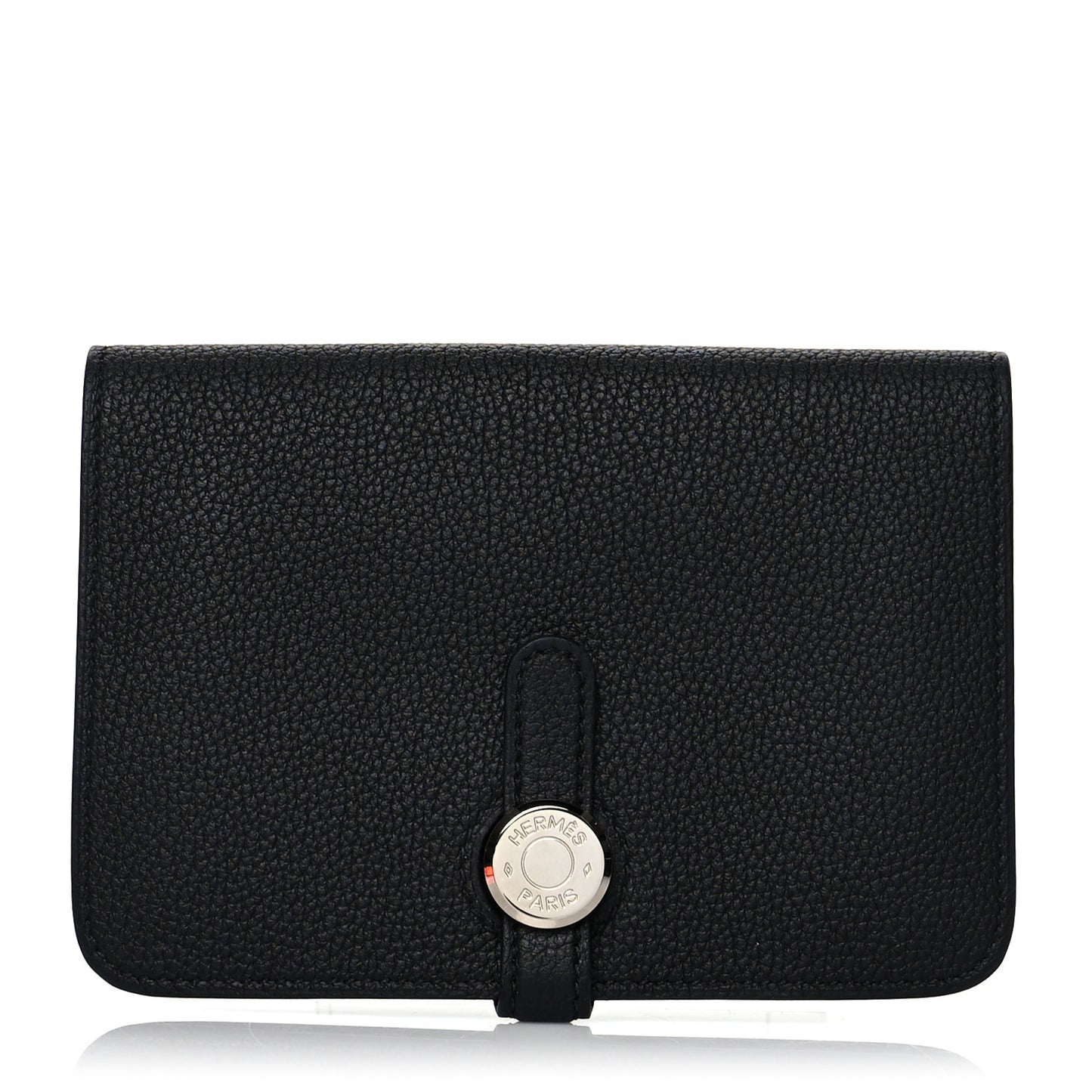 Togo Dogon Compact Wallet Black