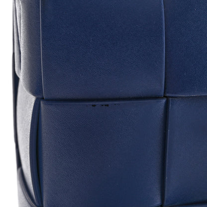 Bottega Veneta Lambskin Maxi Intrecciato Cassette Crossbody Bag Cruise 10 of 11