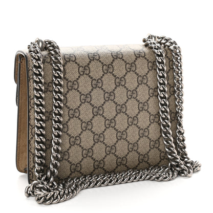 Gucci GG Supreme Monogram Mini Dionysus Shoulder Bag Taupe 3 of 9