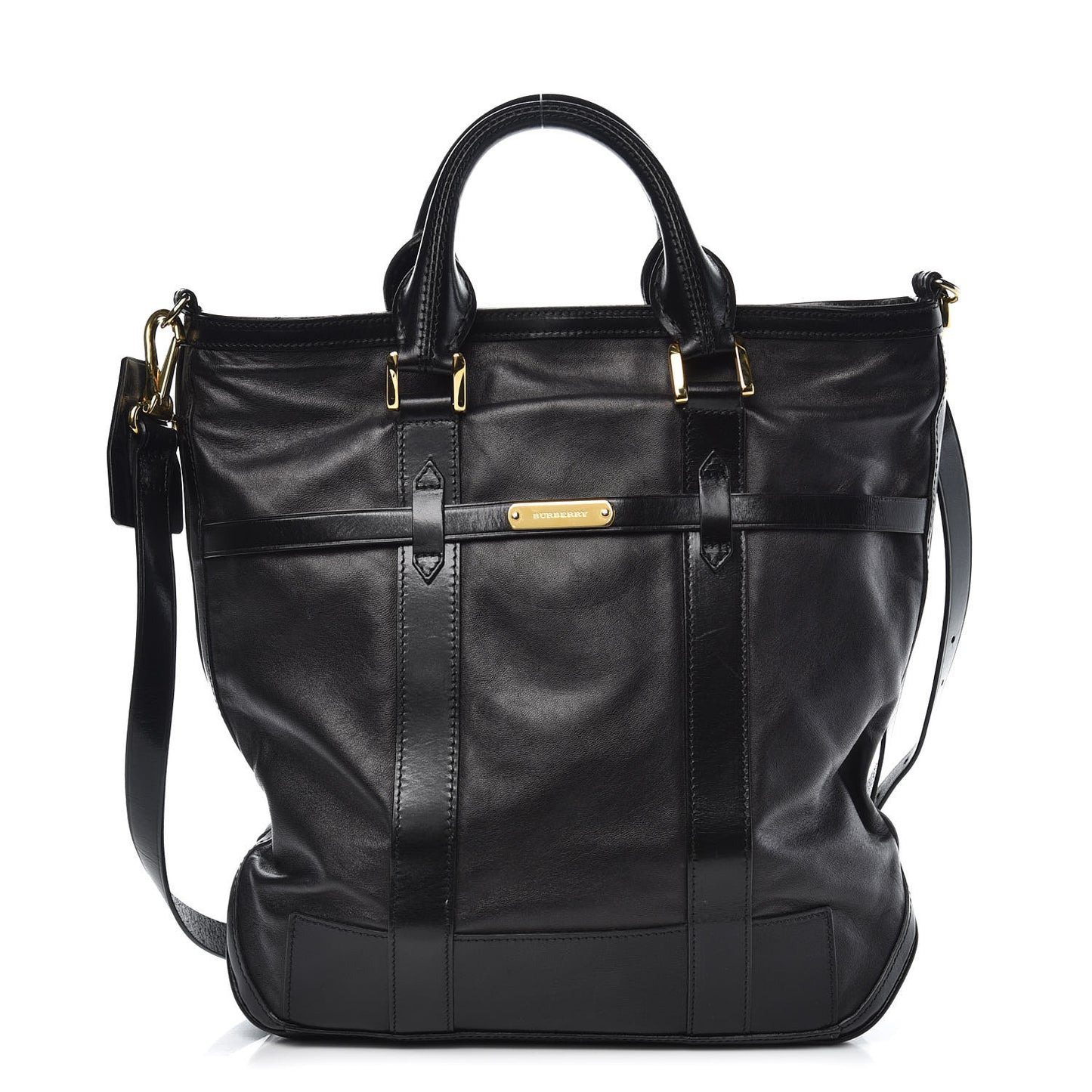 Soft Lambskin Tote Black