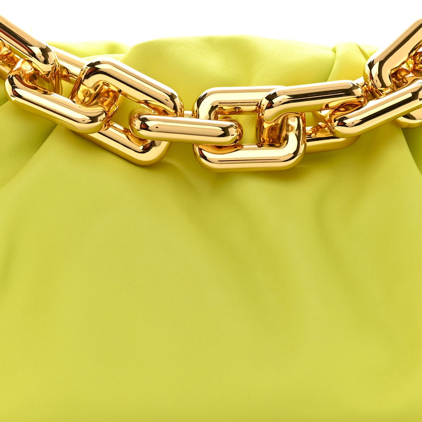Calfskin The Pouch Chain Seagrass