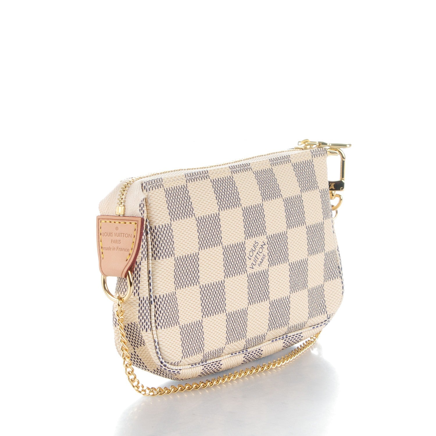 Louis Vuitton Damier Azur Mini Pochette Accessories 3 of 7