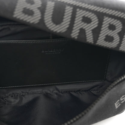 Burberry Econyl Horseferry Print Sonny Bum Bag Black 5 of 8