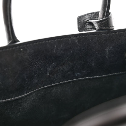 Saint Laurent Calfskin Crystal Embellished Nano Sac de Jour Black 10 of 10