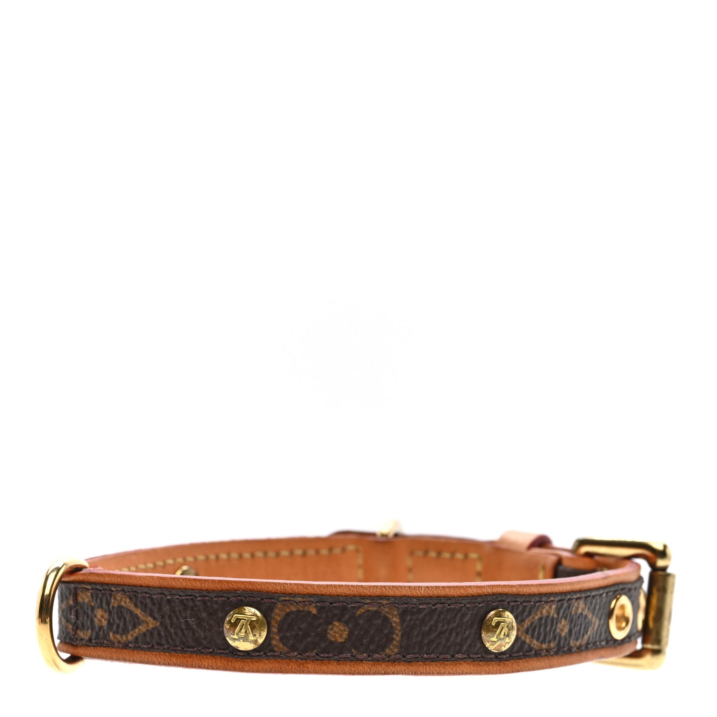 Monogram Baxter Dog Collar PM