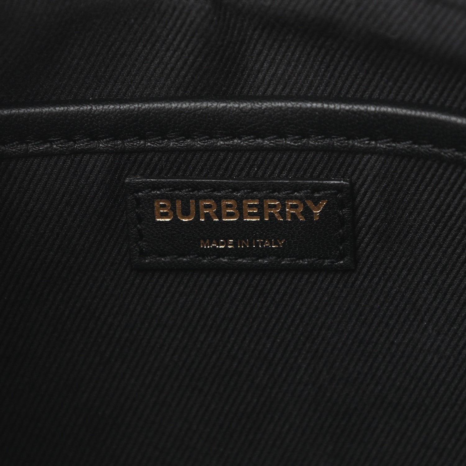 Burberry Lambskin Quilted Camera Bag Black 5 of 8