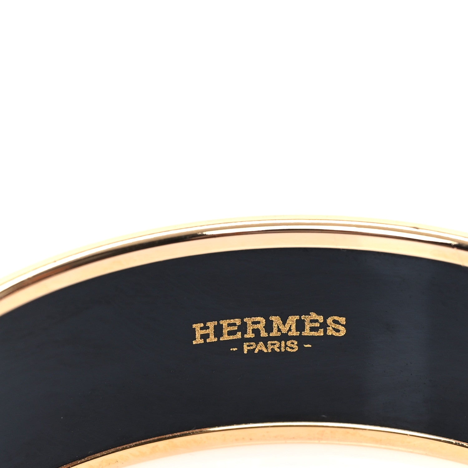 Hermes Enamel Printed Chiens Et Chats Parisiens Wide Bracelet 65 5 of 6