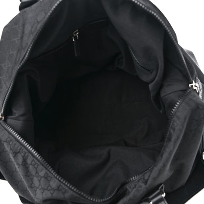 Gucci Nylon Monogram XL Duffle Bag Black 5 of 14