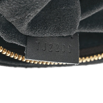 Louis Vuitton Monogram Flower Zipped Tote MM Black 7 of 13