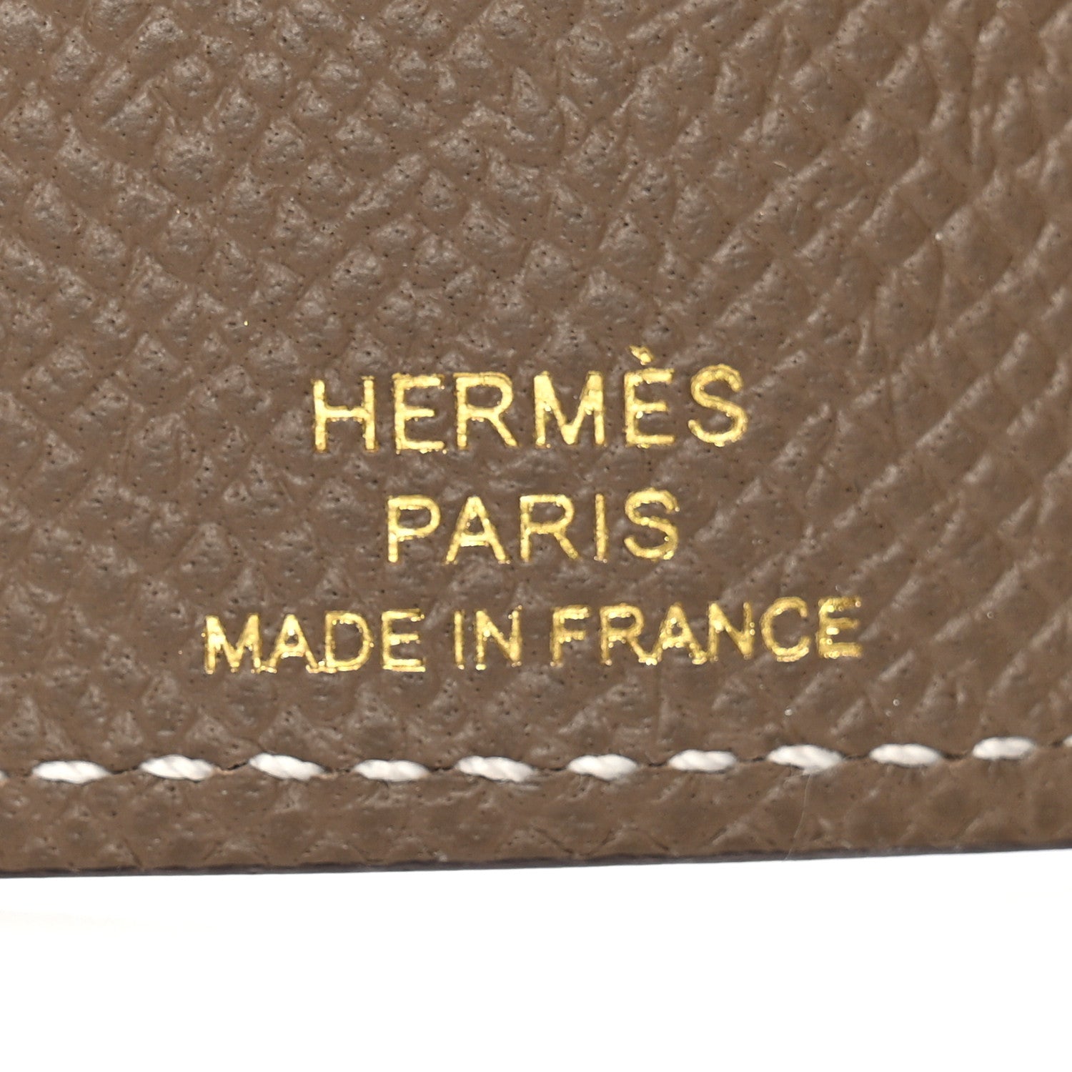 Hermes Epsom Bearn Multicles 4 Key Holder Etoupe 6 of 8