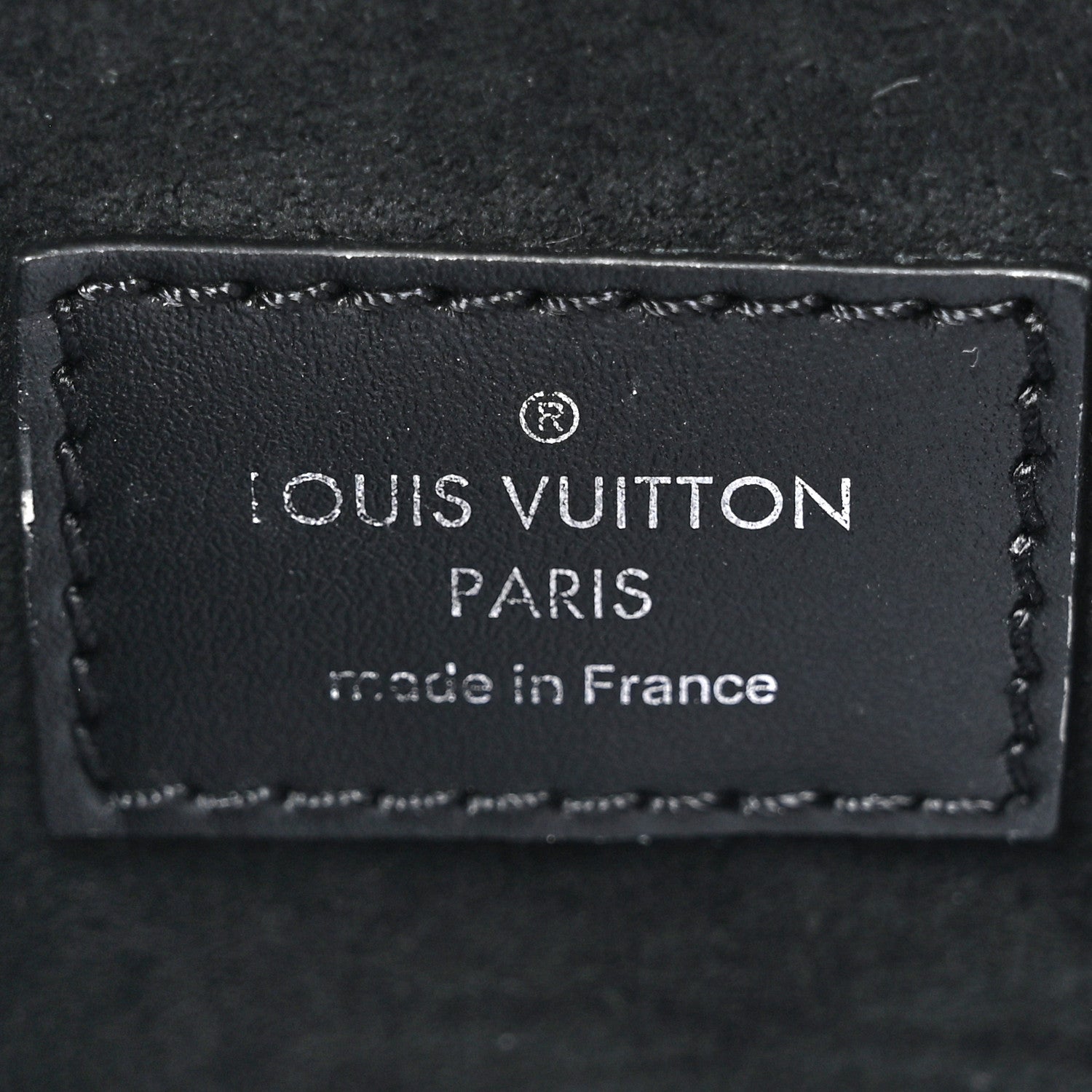 Louis Vuitton Calfskin Debossed Monogram Side Trunk Black 6 of 11